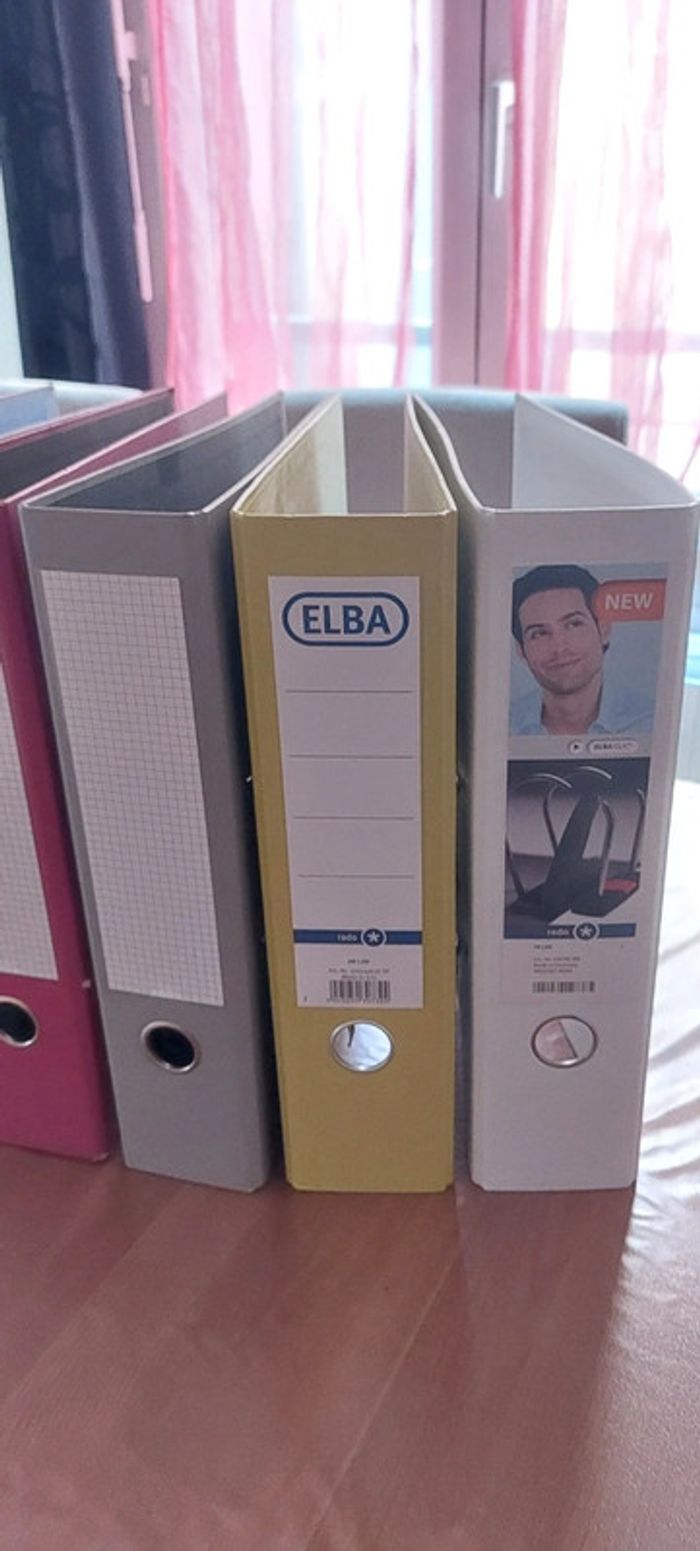 Lot gros classeurs à levier - photo numéro 2