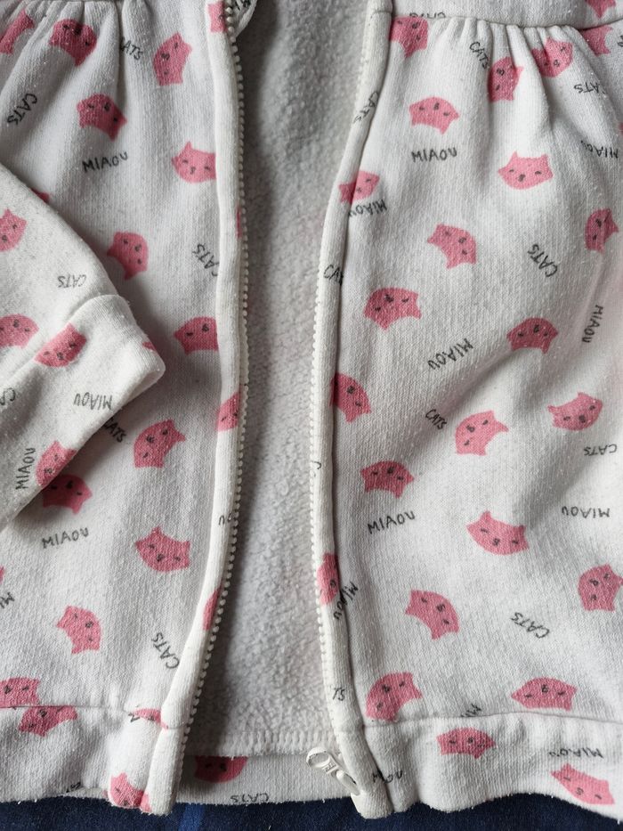 Magnifique veste à capuche oreilles de chat - photo numéro 3