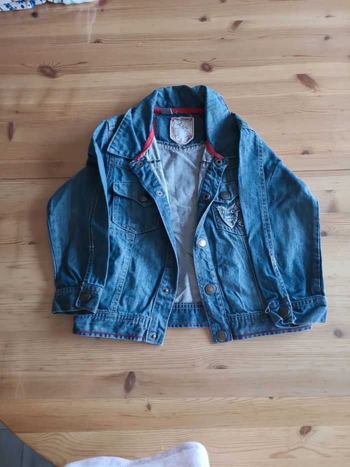 Veste en jean garçon