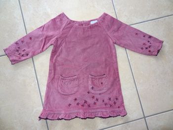 Robe velours T 2ans