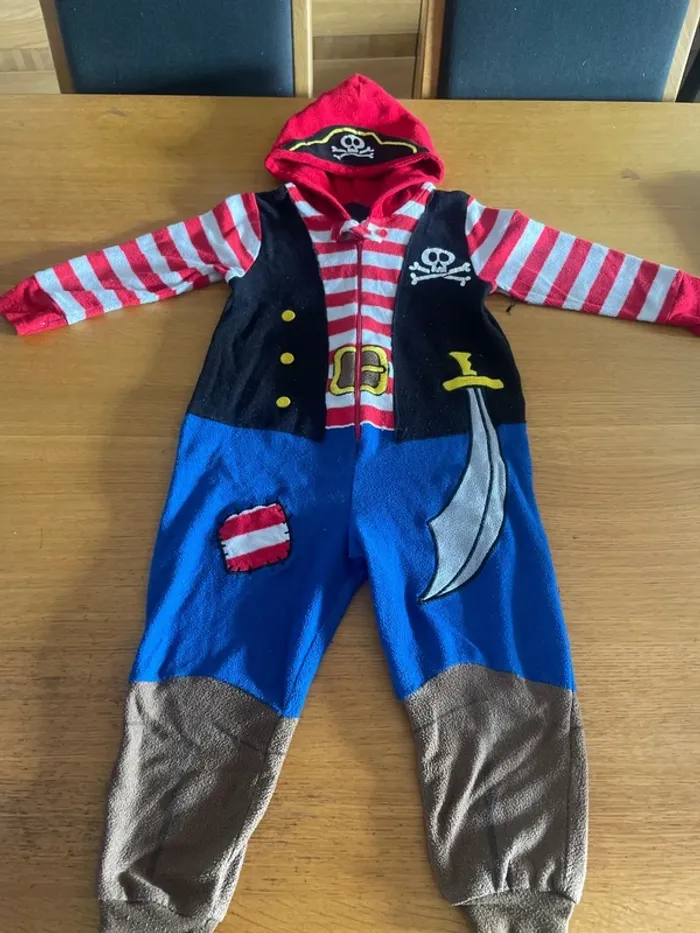 Pyjama ou sur pyjama polaire pirate