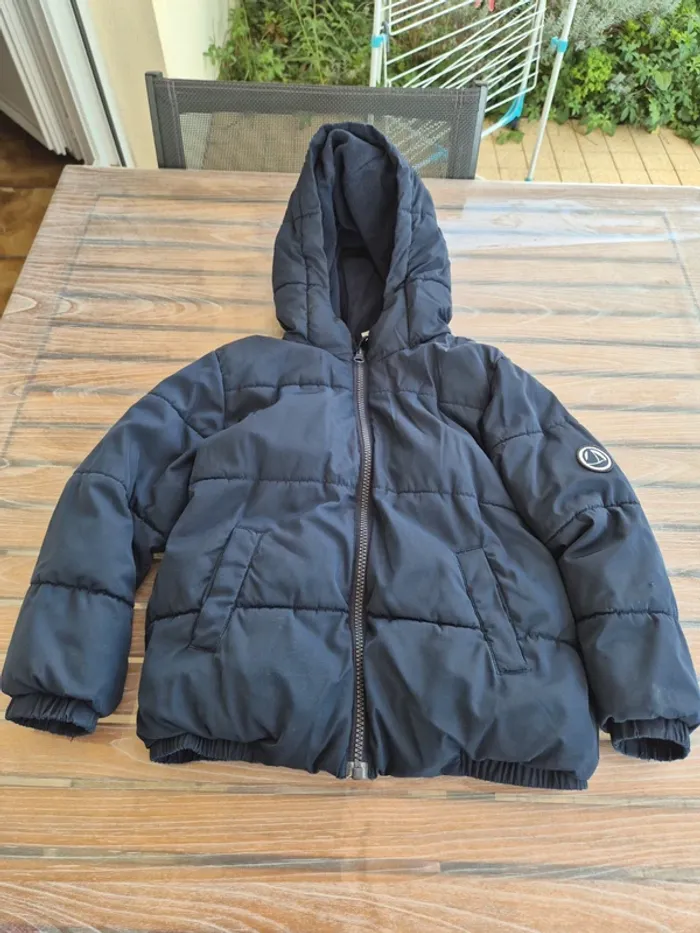 Petit bateau doudoune marine taille 5 ans