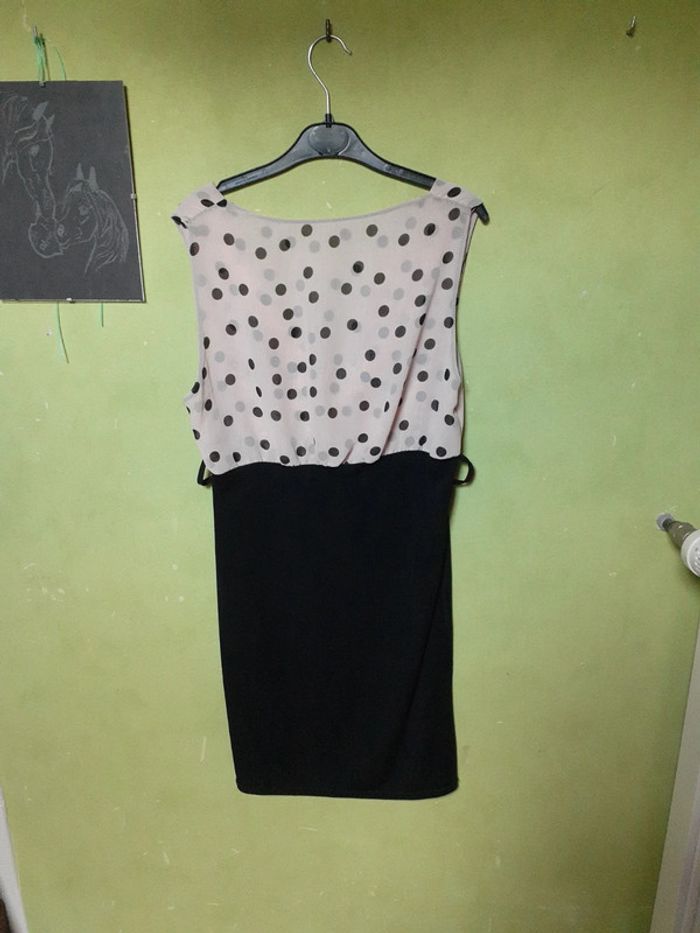 Robe noir et beige - photo numéro 3