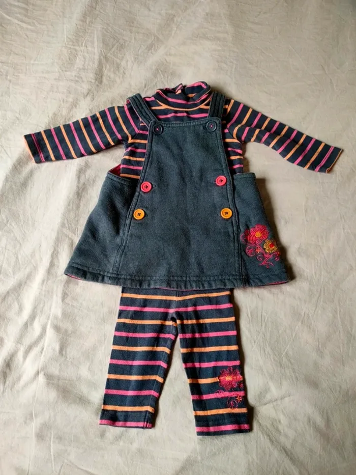 Ensemble bébé fille 6 mois