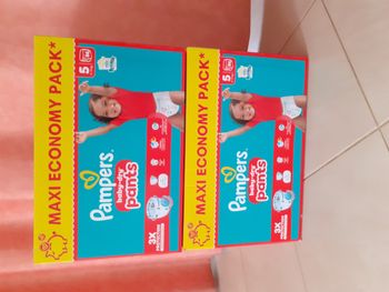 2 Maxi Pack Pampers baby dry - 172 Pants - Taille 5
