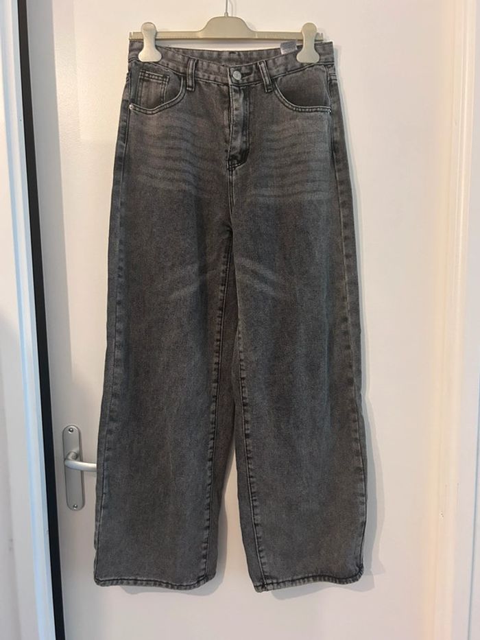 Jeans jambes larges shein taille M