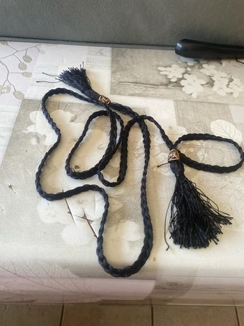 Ceinture tressée