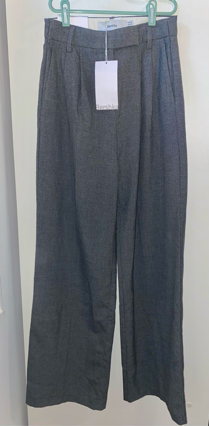 Pantalon tailleur gris foncé - photo numéro 2