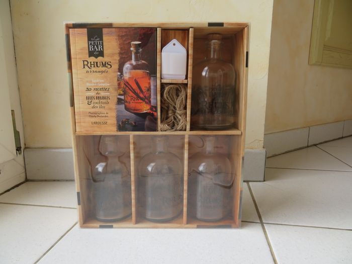 Superbe coffret Rhums arrangés