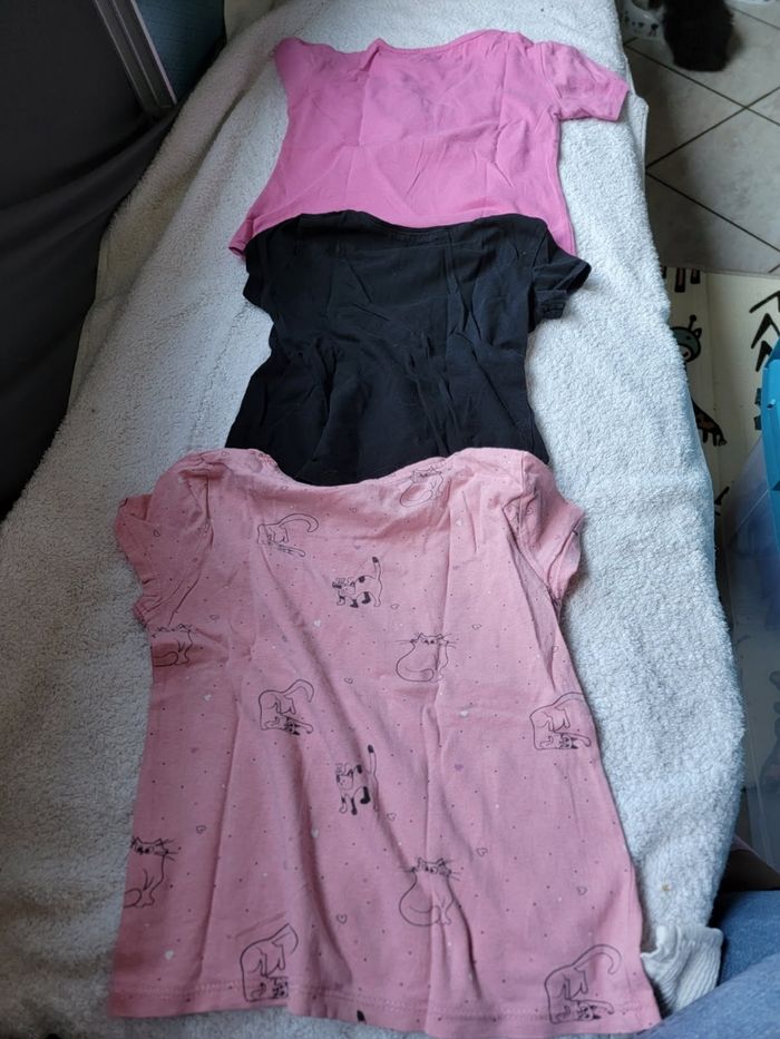 Lot de 7 tee-shirts d été fille 5 ans - photo numéro 4