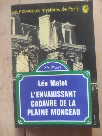 L'envahissant cadavre de la Plaine Monceau Léo Malet Livre de Poche Policier 1971