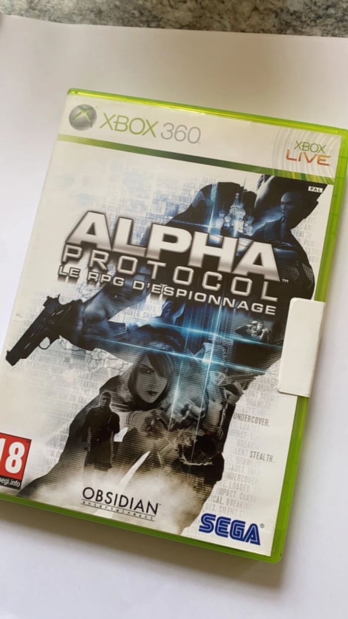 alpha protocol xbox 360 - photo numéro 1