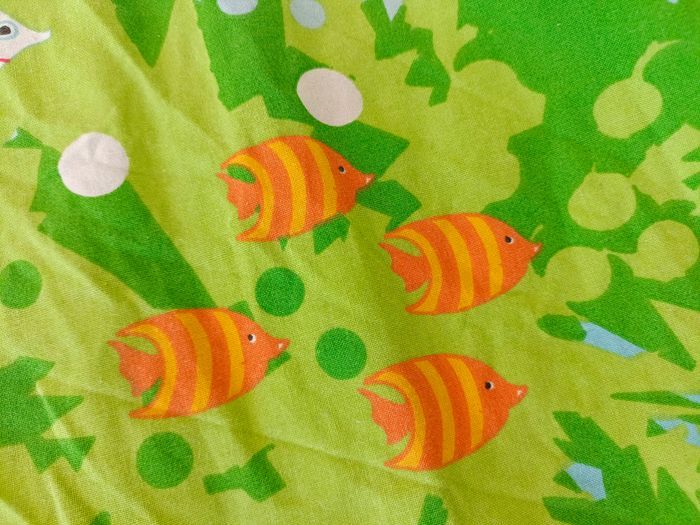 Housse de couette enfant poissons, étoiles de mer, crabes, oursins - photo numéro 3