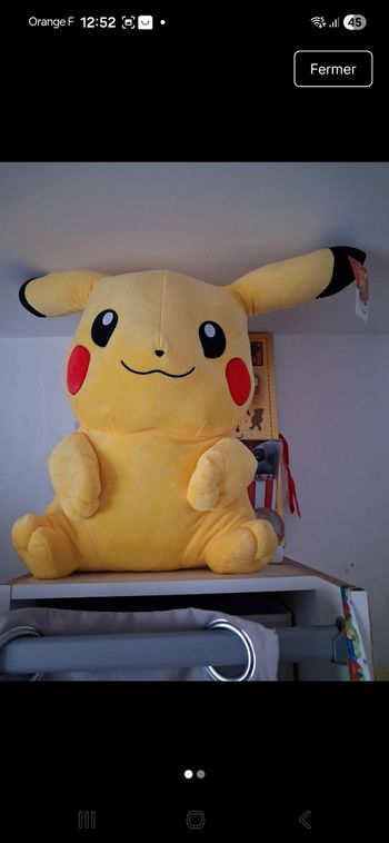 Peluche xl pikachu