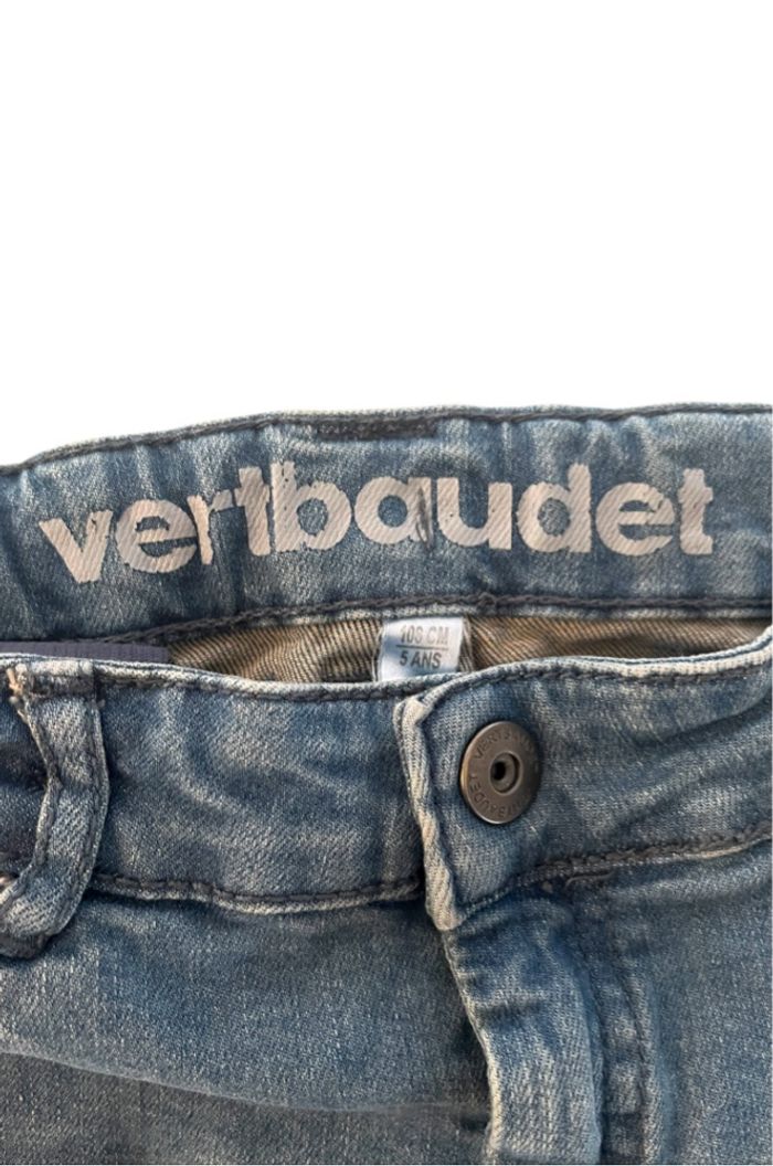 Pantalon - jeans enfant / bleu jeans / enfant / 5ans-110cm / Vertbaudet - photo numéro 7