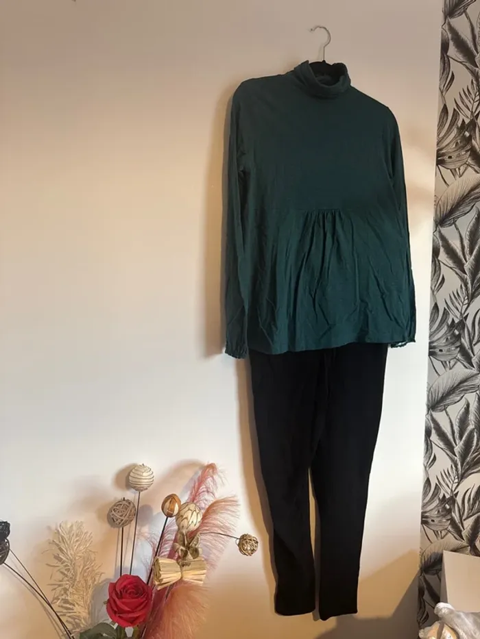 Ensemble lot femme enceinte hiver L - photo numéro 3