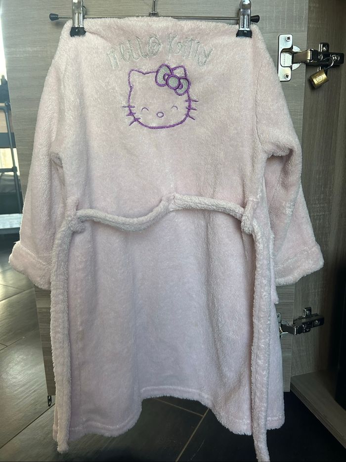 Peignoir doux hello kitty - photo numéro 2