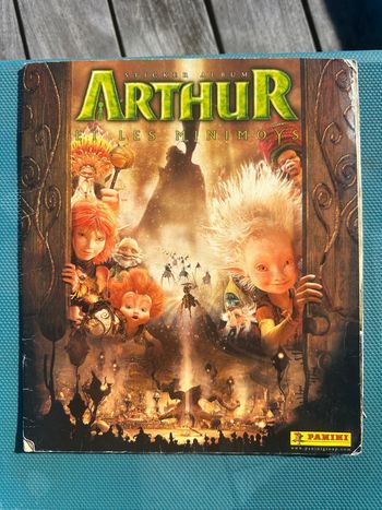 Album Panini non complet (manque 14) Arthur et les Minimoys