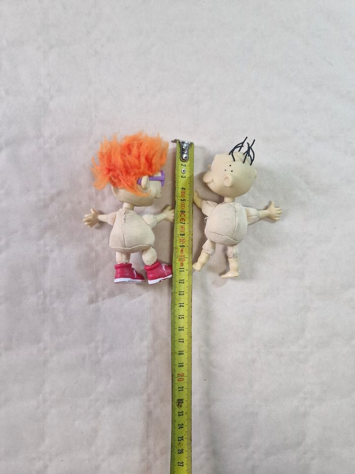 Lot de 2 poupée  / figurine  , des Razmoket  , casse bonbon et la binocle  , Nickelodeon  , 1997/98 - photo numéro 5