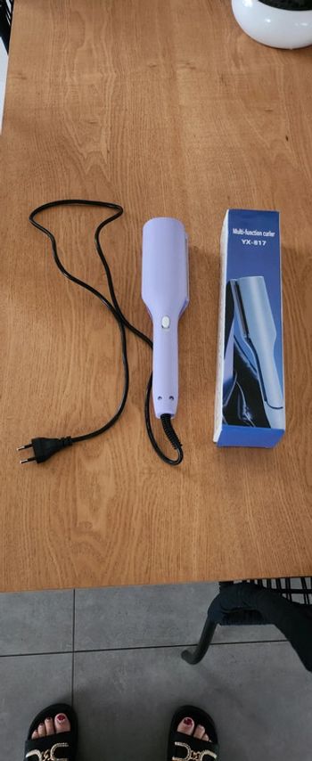 Boucleur wavy violet