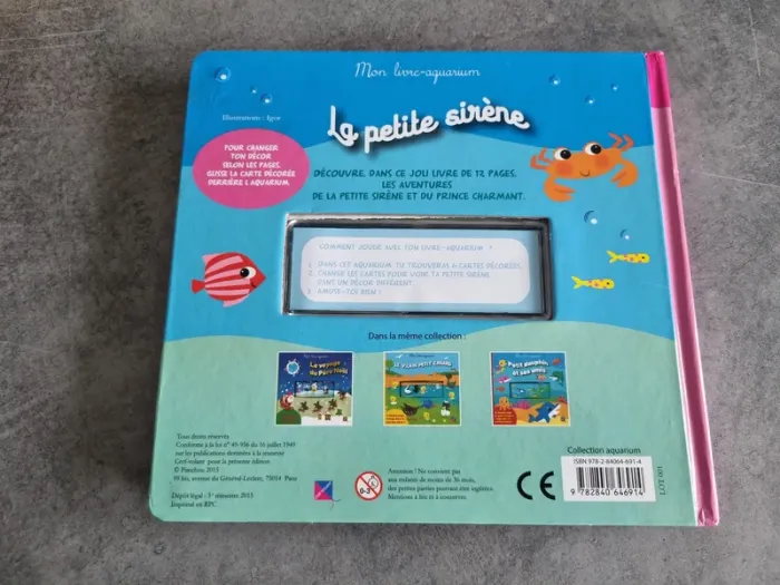 La petite sirène - mon livre aquarium - photo numéro 7