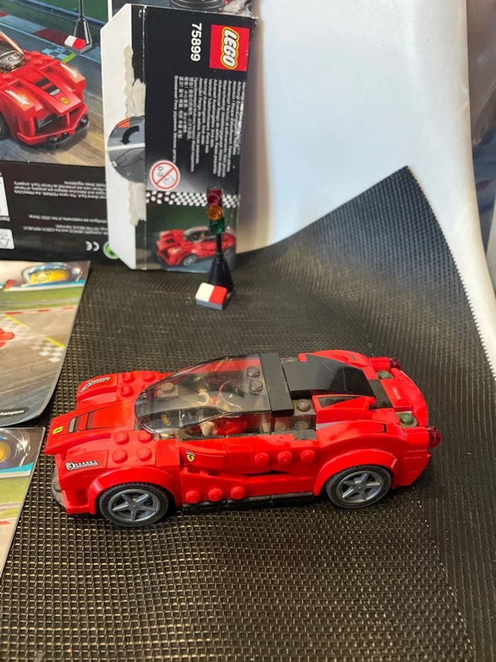 Lego Speed champions 75899 la Ferrari vendu non complet non vérifié avec notice et boîte - photo numéro 10