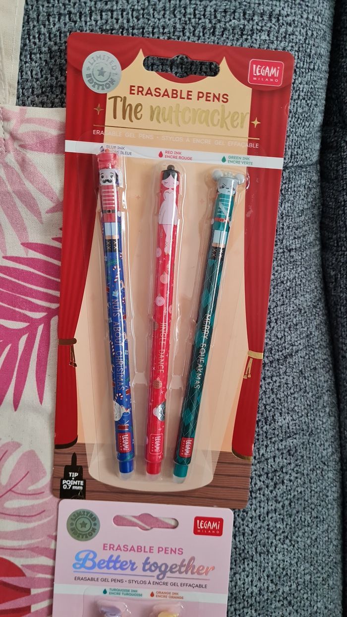 Legami Saint Valentin 2026 Set Effaçables + Tote Bag + Trousse XXL Panda + Set Noel 2025 - photo numéro 8