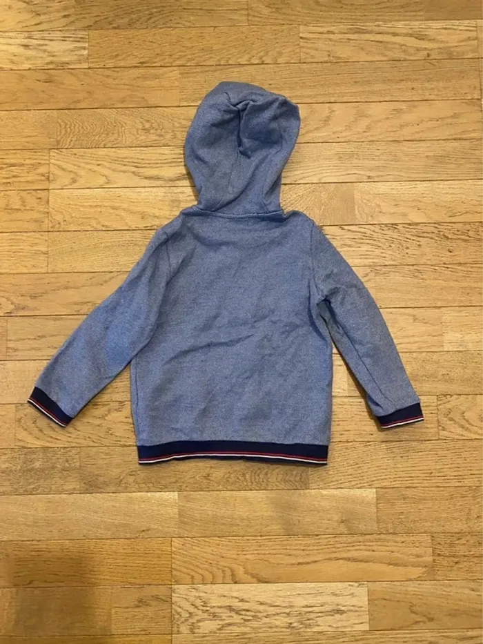 Sweat à capuche rayé marinière Sergent Major 3 ans - photo numéro 6