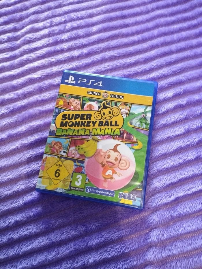 Jeu PS4 super monkey ball