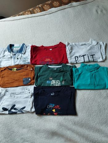 Lot de t-shirt ML