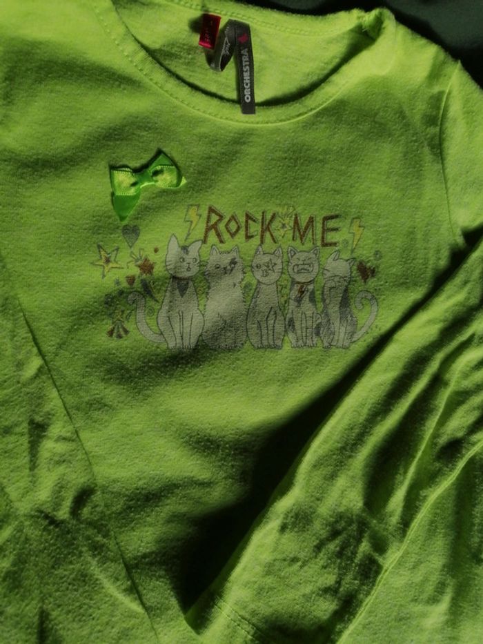 T-shirt à manches longues orchestra 4ans - photo numéro 2