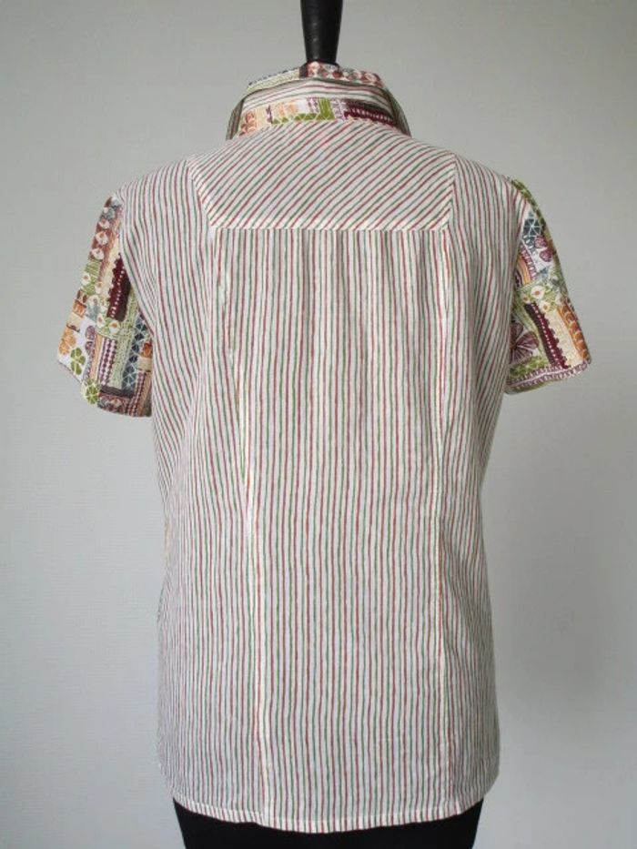 Chemise MC imprimée Jac Jac 40 TBE - photo numéro 6