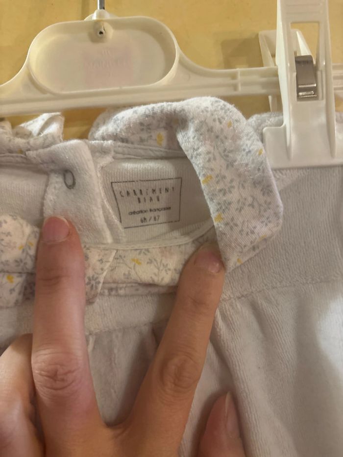 Pyjamas velours Carement Beau 6M - photo numéro 4