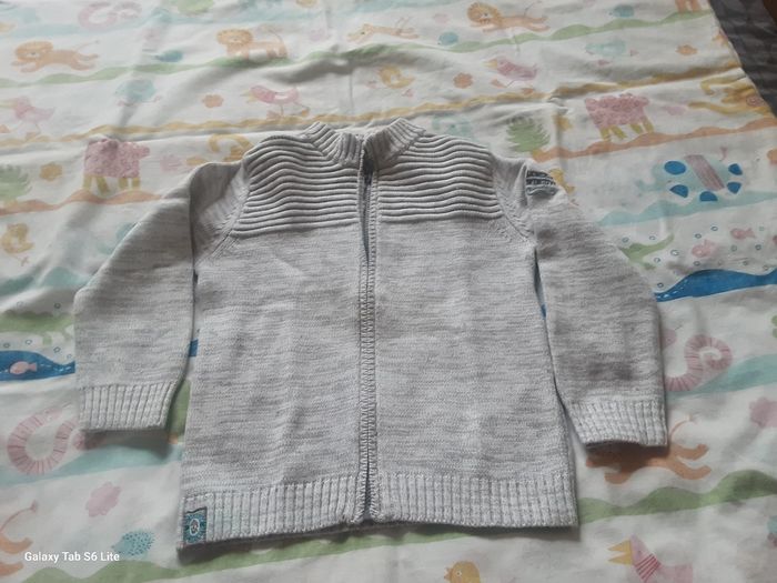 Gilet zippé  garçon  6ans  sergent major