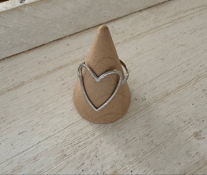 Bague argentée acier inoxydable - photo numéro 6