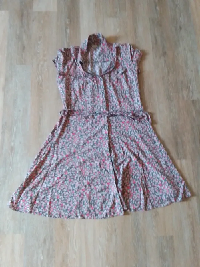 Robe Damart femme 46 grise rose - photo numéro 2