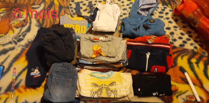 Vend vêtement garçon 6 mois - photo numéro 2