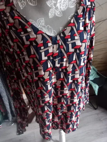 Blouse chemise colorée