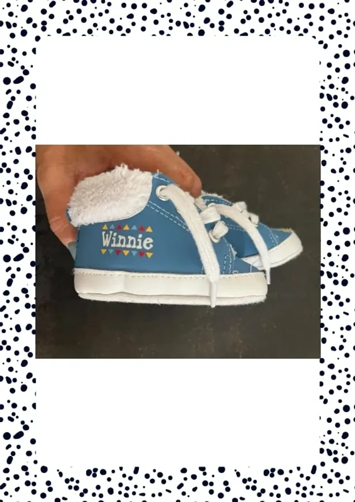 Chausson chaussure Winnie l’ourson marque Disney taille 10 cm - photo numéro 5