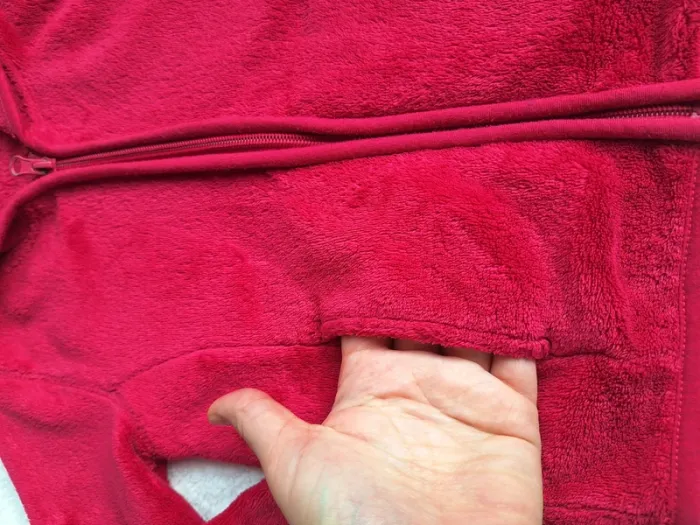 Veste polaire fushia - photo numéro 3