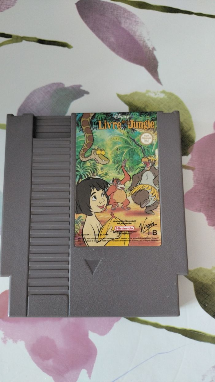 Jeu Nintendo NES Le livre de la jungle