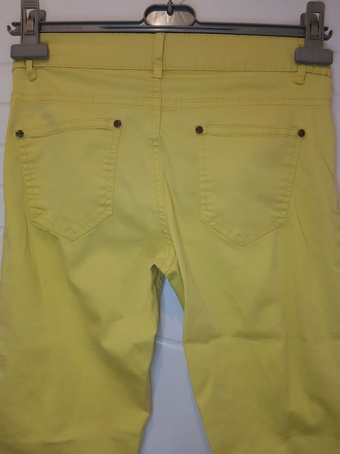 Jean skinny jaune - photo numéro 5