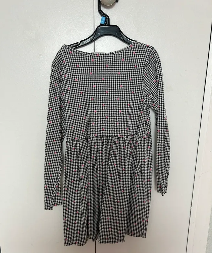 Robe à carreau fille taille 6-8 ans h&m - photo numéro 2
