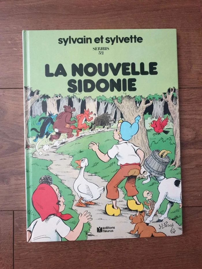 Bande dessinée Sylvain et Sylvette