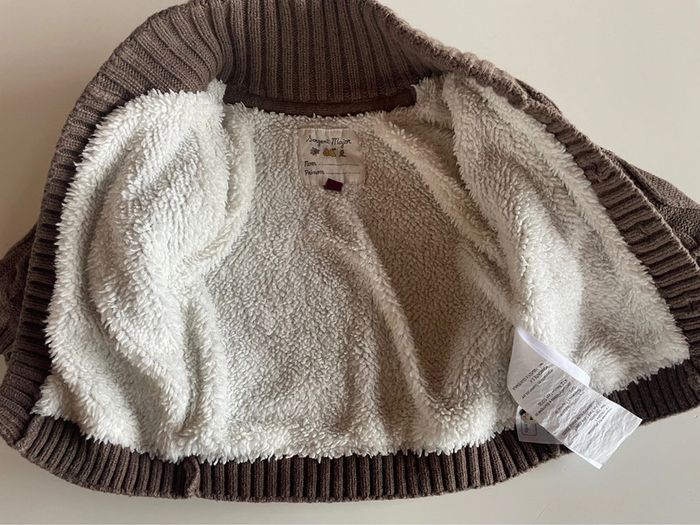 Petite gilet/veste bébé chaude - photo numéro 2