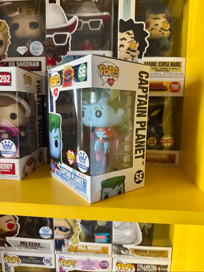 Funko Pops! With Purpose SE - The New Adventures Of Captain Planet - Captain Planet - Funko Exclusive - photo numéro 2