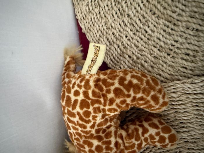 Peluche Doudou Girafe Safarinous Gipsy - photo numéro 3