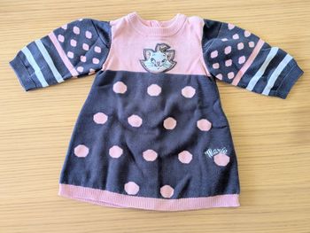 Ens Robe Tricot & Gilet SM "Marie" - 3M-lucieju3misaison