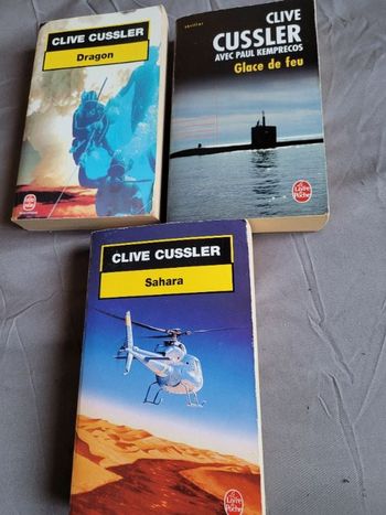 Livres de poche Cussler