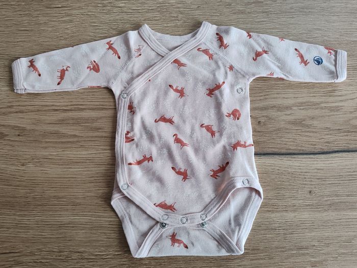 Lot de 3 bodys fille  petit bateau - photo numéro 3
